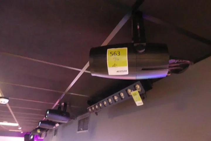 3x Eurolite LED-Spot Modell: LED PST-15W QCL DMX Spot